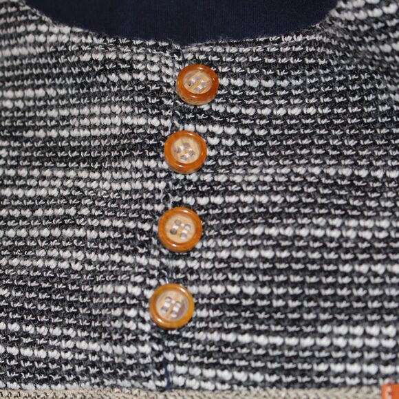 Leefona 'Fashion Show' Size Large Men's Shirt with Buttons & Leather Patch - Picture 4 of 7